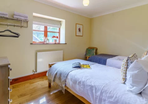 Bedroom #2 at Y Beudy, Clynderwen
